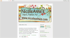 Desktop Screenshot of nicoleannes.blogspot.com