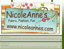 Tablet Screenshot of nicoleannes.blogspot.com