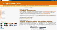 Desktop Screenshot of ecologiadeestradas.blogspot.com