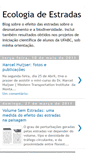 Mobile Screenshot of ecologiadeestradas.blogspot.com