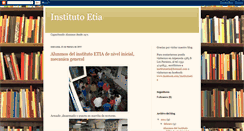 Desktop Screenshot of institutoetia.blogspot.com