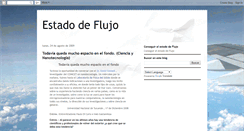 Desktop Screenshot of estadodeflujo.blogspot.com