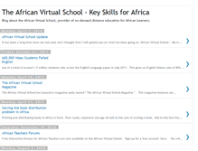 Tablet Screenshot of africanvirtualschool.blogspot.com