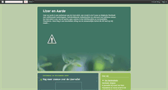 Desktop Screenshot of ijzerenaarde.blogspot.com