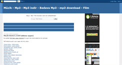 Desktop Screenshot of mp3-film-altyazi-indir.blogspot.com