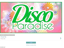 Tablet Screenshot of discoparadise.blogspot.com