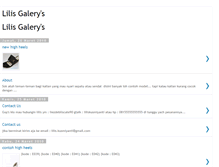 Tablet Screenshot of lilisgalerys.blogspot.com