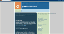 Desktop Screenshot of parkeninmuenster.blogspot.com