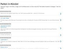 Tablet Screenshot of parkeninmuenster.blogspot.com