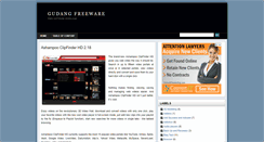 Desktop Screenshot of gudangfreeware.blogspot.com