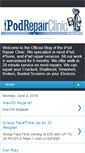 Mobile Screenshot of ipodrepairclinic.blogspot.com