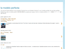 Tablet Screenshot of lamodeloperfecta.blogspot.com