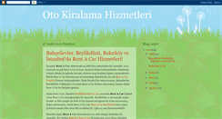 Desktop Screenshot of otokiralamahizmetleri.blogspot.com