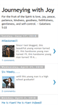 Mobile Screenshot of journeyingwithjoy.blogspot.com