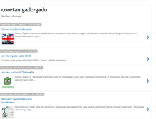 Tablet Screenshot of coretan-gadogado.blogspot.com