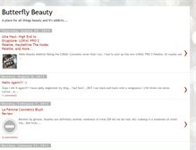 Tablet Screenshot of bflybeauty.blogspot.com