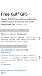 Mobile Screenshot of freegolfgps.blogspot.com