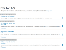 Tablet Screenshot of freegolfgps.blogspot.com