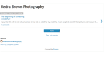 Tablet Screenshot of kedrabrownphotography.blogspot.com