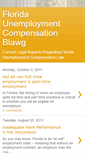 Mobile Screenshot of floridaunemploymentcompensationlaw.blogspot.com