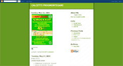 Desktop Screenshot of calcetti.blogspot.com