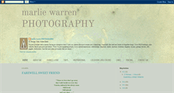 Desktop Screenshot of marliesphotography.blogspot.com