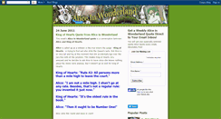 Desktop Screenshot of aliceinwonderlandbook.blogspot.com