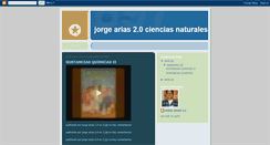 Desktop Screenshot of jariascienciasnaturales.blogspot.com