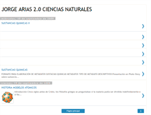 Tablet Screenshot of jariascienciasnaturales.blogspot.com