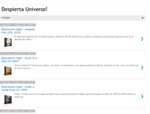 Tablet Screenshot of despiertauniverso.blogspot.com