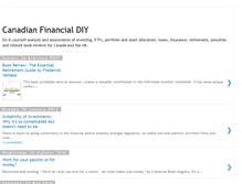 Tablet Screenshot of canadianfinancialdiy.blogspot.com