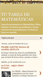 Mobile Screenshot of hacemostutareadematematica.blogspot.com