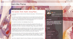 Desktop Screenshot of gemlikeflame.blogspot.com