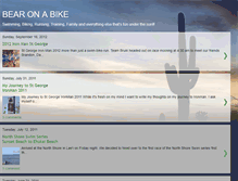 Tablet Screenshot of dutchbearonabike.blogspot.com