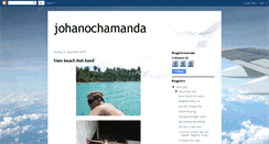Desktop Screenshot of johanochamanda.blogspot.com