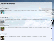 Tablet Screenshot of johanochamanda.blogspot.com