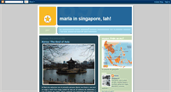 Desktop Screenshot of mariainsingapore.blogspot.com