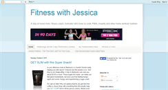 Desktop Screenshot of fitnesswithjessica.blogspot.com