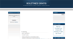 Desktop Screenshot of e-boletines.blogspot.com