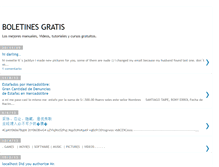 Tablet Screenshot of e-boletines.blogspot.com