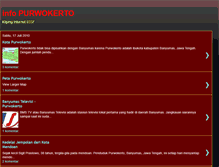 Tablet Screenshot of info-purwokerto-jateng.blogspot.com