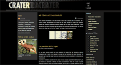 Desktop Screenshot of cratercomics.blogspot.com