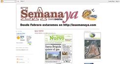 Desktop Screenshot of lasemanaya.blogspot.com