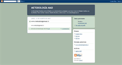 Desktop Screenshot of metodologiamad.blogspot.com