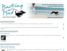 Tablet Screenshot of barking-madblog.blogspot.com