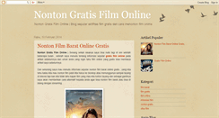 Desktop Screenshot of nontongratisfilmonline.blogspot.com