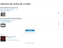 Tablet Screenshot of desenhodeonibusdecuritiba.blogspot.com