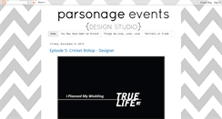 Desktop Screenshot of parsonageflowers.blogspot.com