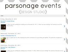 Tablet Screenshot of parsonageflowers.blogspot.com
