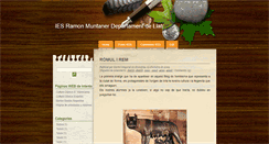 Desktop Screenshot of iesrmuntaner-llati.blogspot.com